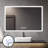 Bathroom Mirror Led, 48 * 32, Wall Mounted (horizontal/hanging), Adjustable Brightness In Three Colors, Anti Fog, With High-definition Glass, Drop Resistant