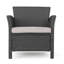 Chaise de patio avec coussin Morphis-100483775-100483774