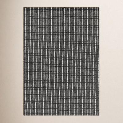Malmo Handmade Recycled P.E.T Black/White Indoor/Outdoor Rug