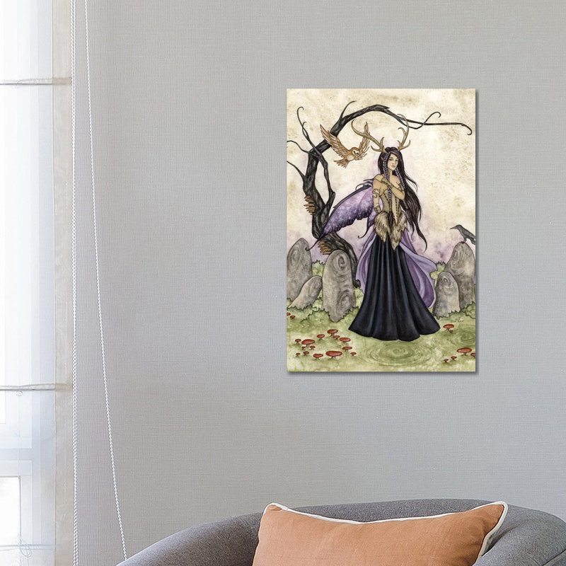 Wisdom by Amy Brown - Wrapped Canvas Print, 66.04 cm H x 45.72 cm W x 3.175 cm D