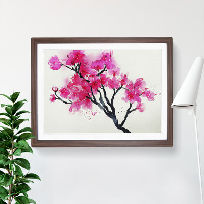 Cherry Blossom Flowers Vol.4 1 Piece Single Picture Frame Painting