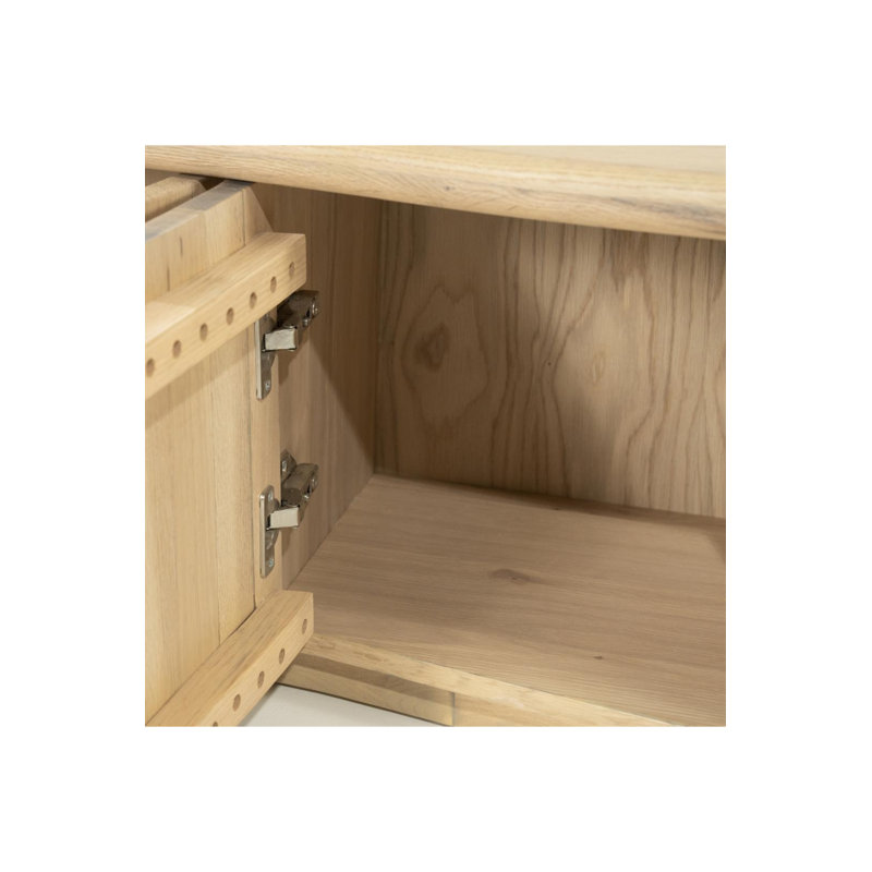 Unité multimédia 4 portes Josh, Naturel, H 17 po x L 71 po x l 17 po