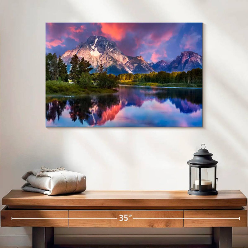 Alvord Oxbow Bend Sunrise Sky, H 16 po x l 24 po