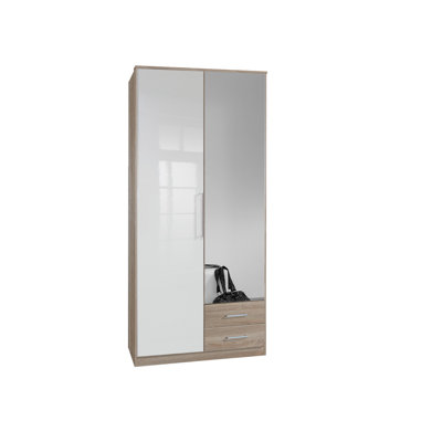 Lajayceon 2 Door Manufactured Wood Wardrobe