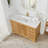 Epworth 48" Single Bath Vanity in Oak Natural Brown with Silk White Quartz Stone Top-888263462
