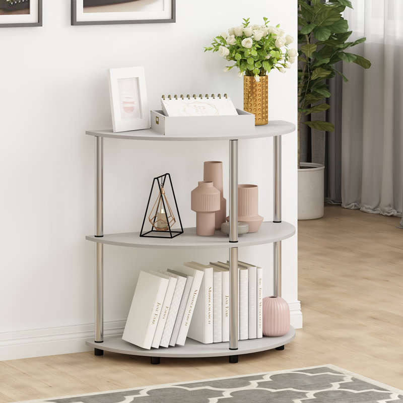 Emili 79cm Console Table, White Oak