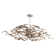 Graffiti 6-Light Unique / Statement Geometric Chandelier