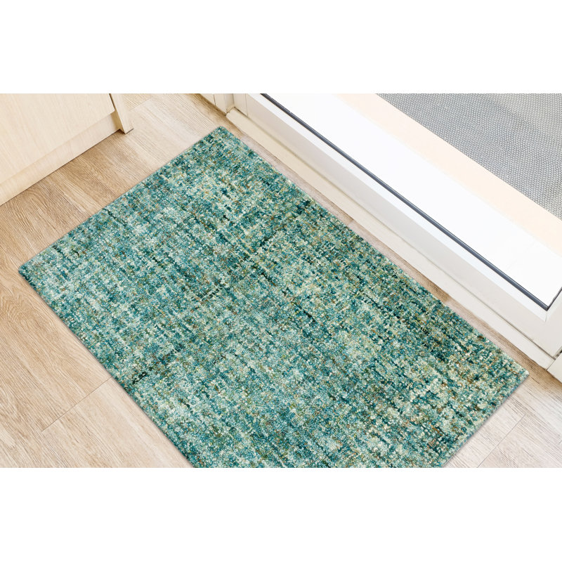 Addison Eastman Variegated Solid Peacock, Rectangle 2' x 3'