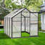 Serre extérieure, serres en polycarbonate pour l'extérieur-113649499