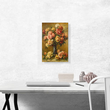 Oliver Gal Bouquet In Trunk On Canvas Painting