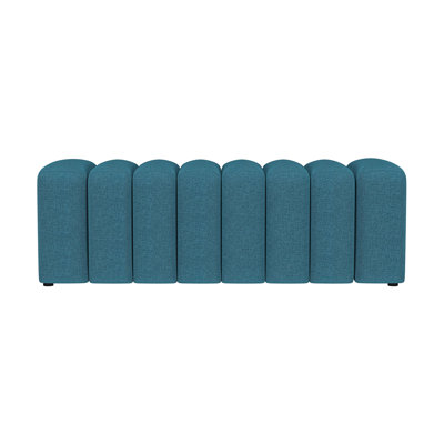 Fabric Upholstered Tufted Accent Bench