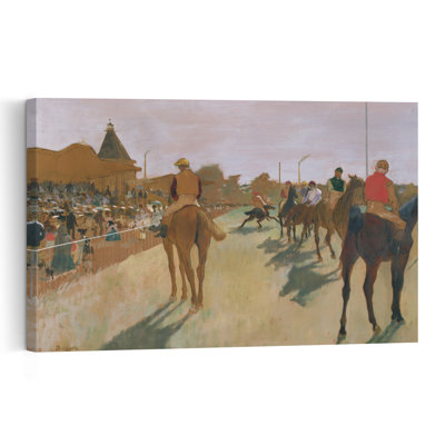 The Parade, C.1866-68 Impressionist Abstract Contemporary Horse Wall Art Print