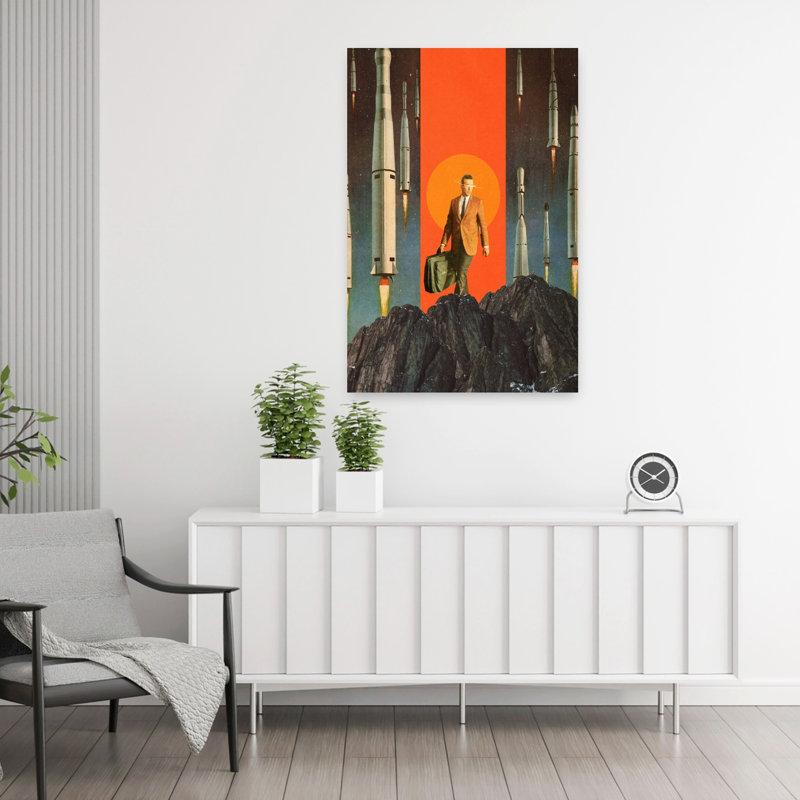 Art contemporain contemporain abstrait abstrait, H 36 po x l 24 po