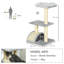 182.88cm H Cat Tree-93802998