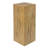 Wood-Look Square-Column MGO End Table,  H33.75",Wood-Like Distressed Finish, Mix With Different Heights, Indoor Outdoor Use,Natural Color-1044930707-1044930704