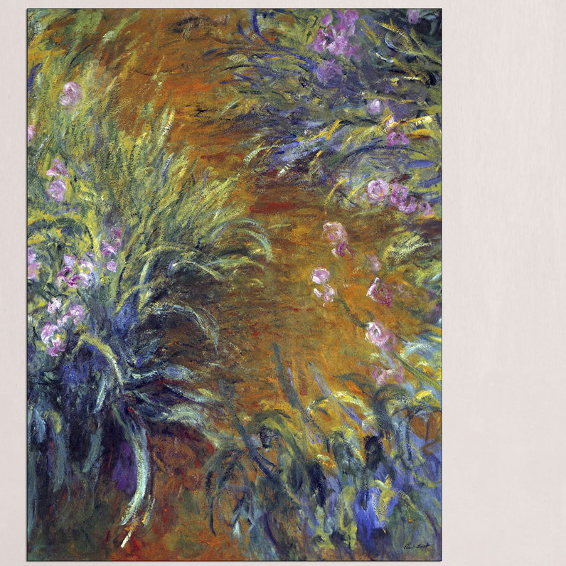 Claude Monet - Wrapped Canvas Painting, 120cm H x 90cm W x 1.8cm D