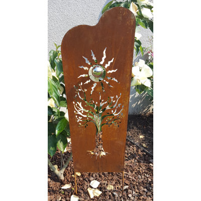Malverne Steel Garden Sign