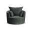 Upholstered Swivel Armchair-977473788