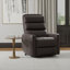 Fauteuil relevable en similicuir brun foncé Bentley-2046171268