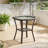 Steel Wicker Table