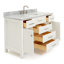 Ensemble de meuble-lavabo simple 49 po Aberdeenshire-85364042