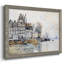 Vue sur Amsterdam, 1874, peinture sur toile encadrée-216800781-216800780