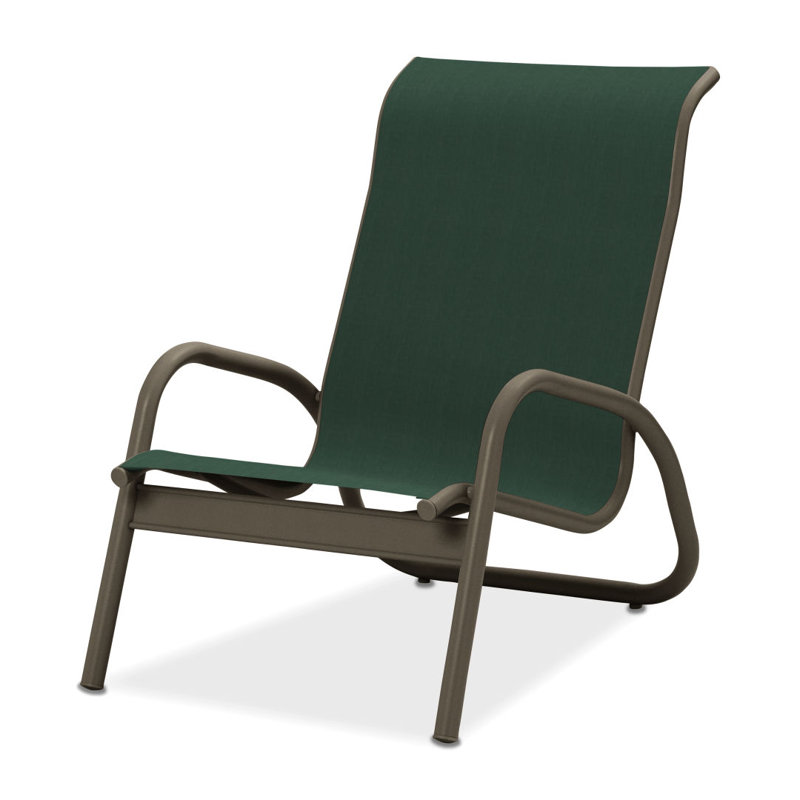 Beach Chair, Forest Forest Green 22D Sunbrella®, Textured Beachwood