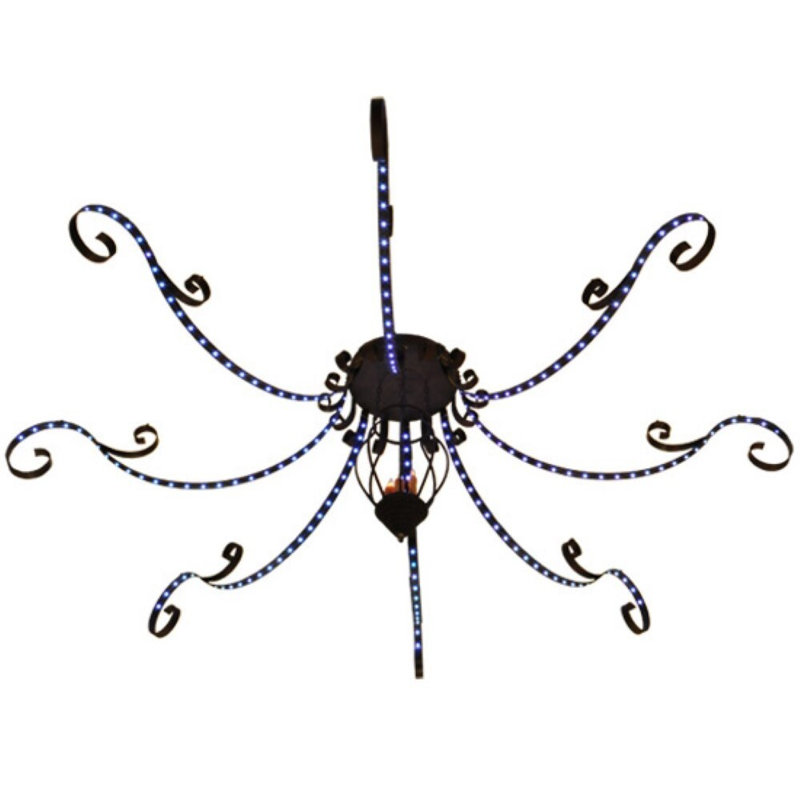 Carnevale 6 - Light LED Semi Flush Mount