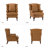 Anapatricia 32.5'' W Genuine Leather Wingback Armchairs-76393410