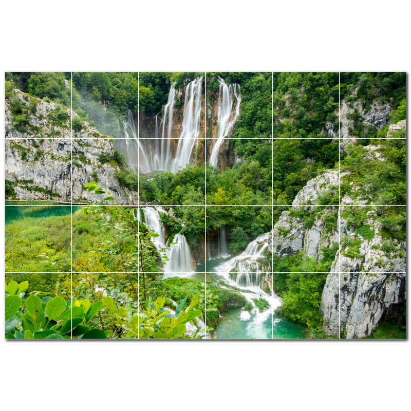 Chutes d'eau photo 12 x 12