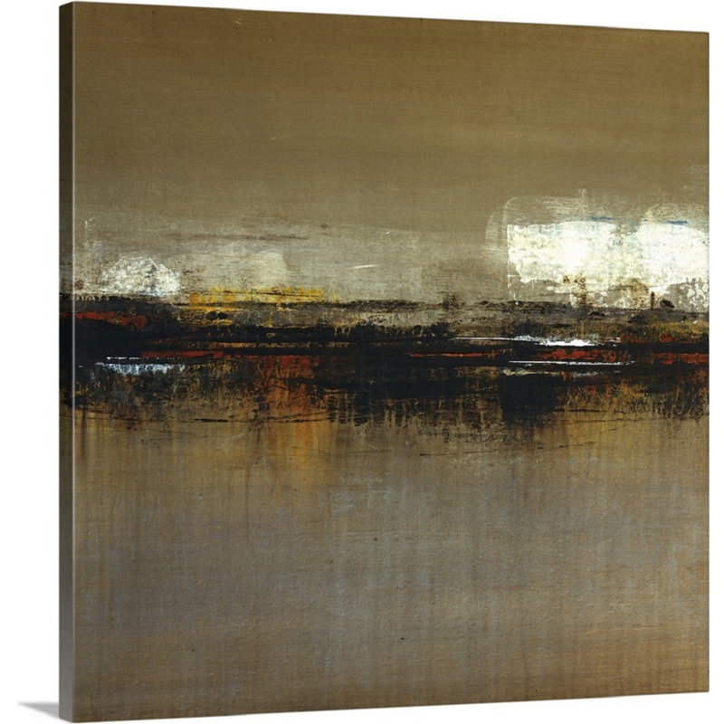 « rustique view i », reproduction, Toile tendue, H 20 po x l 20 po x P 1,5 po