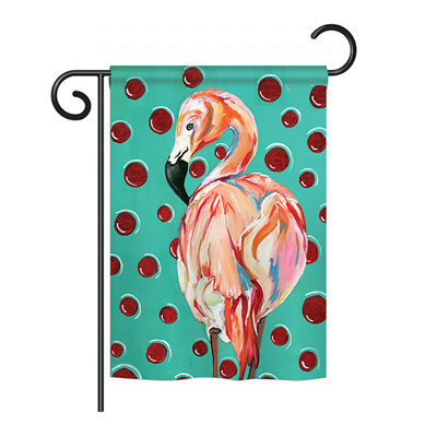 Tello Double Sided 18.5'' H x 13'' W Polyester Garden Flag