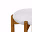 Ensemble de 2 chaises de salle à manger, tabouret de bar en bois