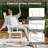 Outsunny Outdoor Wood Rocking Chair, 350 Lbs. Porch Rocker With High Back For Garden, Patio, Balcony-1249502126