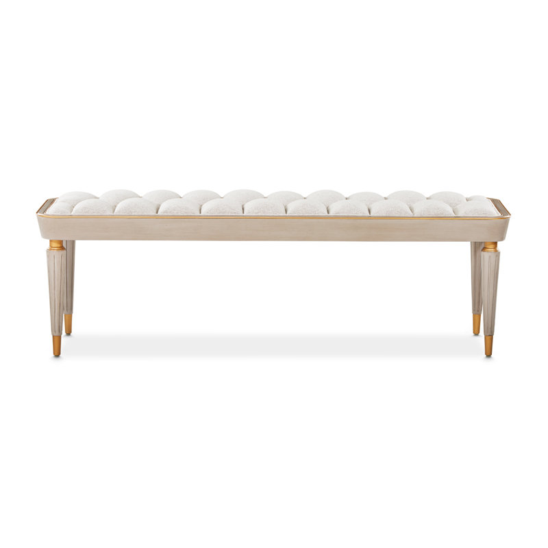 St. Charles Bench - Dove Gray