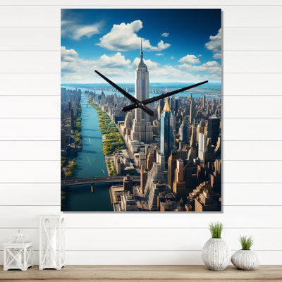 Jaycion Aluminum Wall Clock