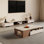 Modern simple telescopic coffee table TV stand