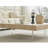 Floating Square Coffee Table Imitation Travertine-103283957