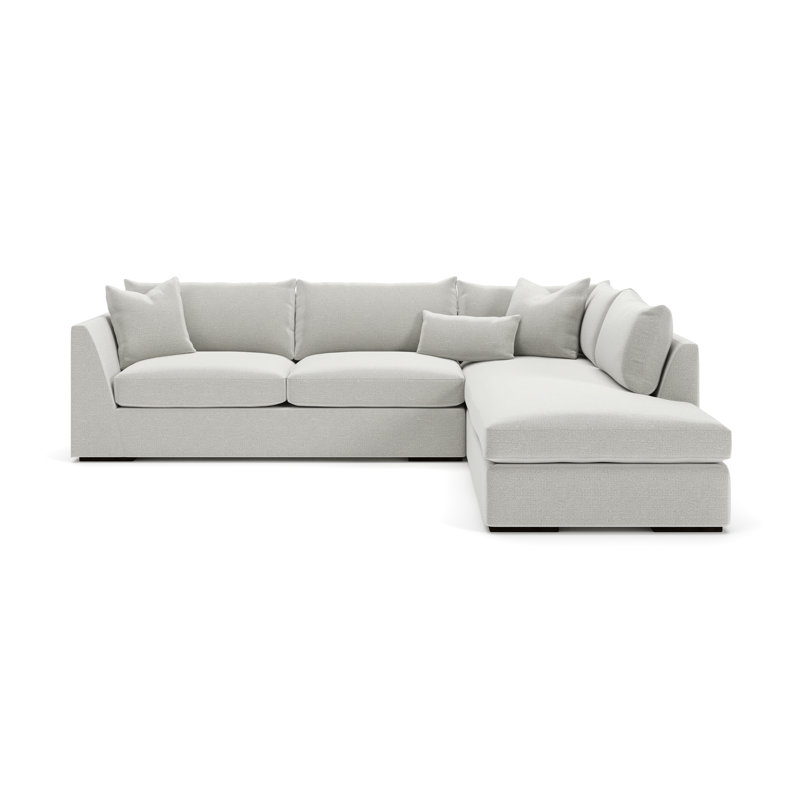 Humberto 115" Wide Sofa & Chaise, Right Hand Facing, Mina Sterling