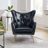 Etta Avenue™ Avianna 29.25'' Wide Tufted Velvet Wingback Chair 