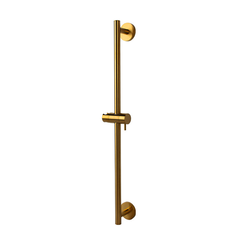 Cigno 1570 Rail With Hook, Brushed Gold