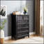 Commode moderne à 6 tiroirs avec rangement spacieux, parfaite pour organiser et améliorer votre espace de vie.-261538013