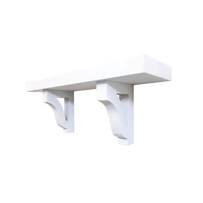 2" Shelves/W Corbels