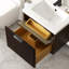 Meuble-lavabo flottant 24 po avec lavabo simple blanc Maxbano-100995292-111553586