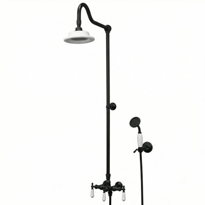 Exposed Shower System with Handshower