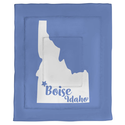 Boise Modern & Contemporary Polyester Percale Comforter