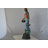 Amore Beautiful lady with grapes bronze statue - Size: 14"L x 6"W x 20"H.-1951381019