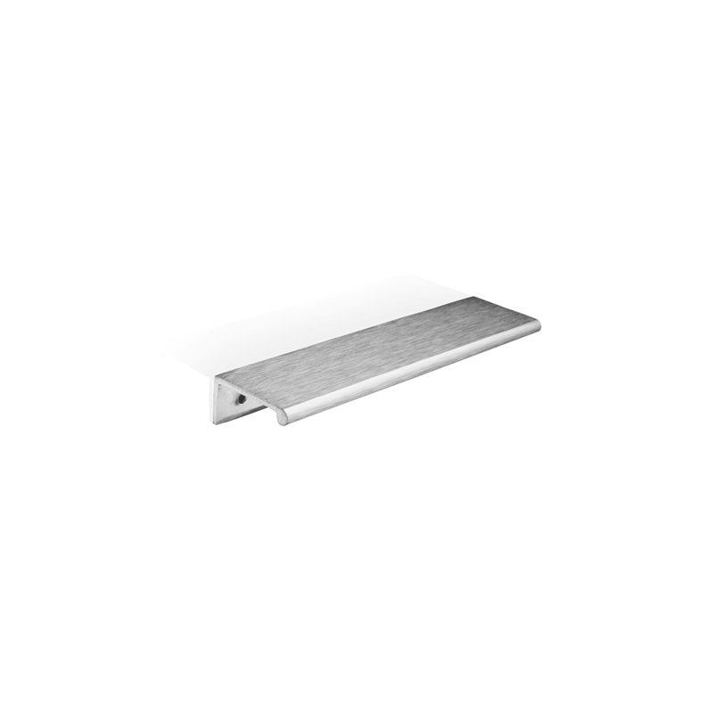 Tirette pour le doigt Ruby Edge, 3 po, Nickel brossé