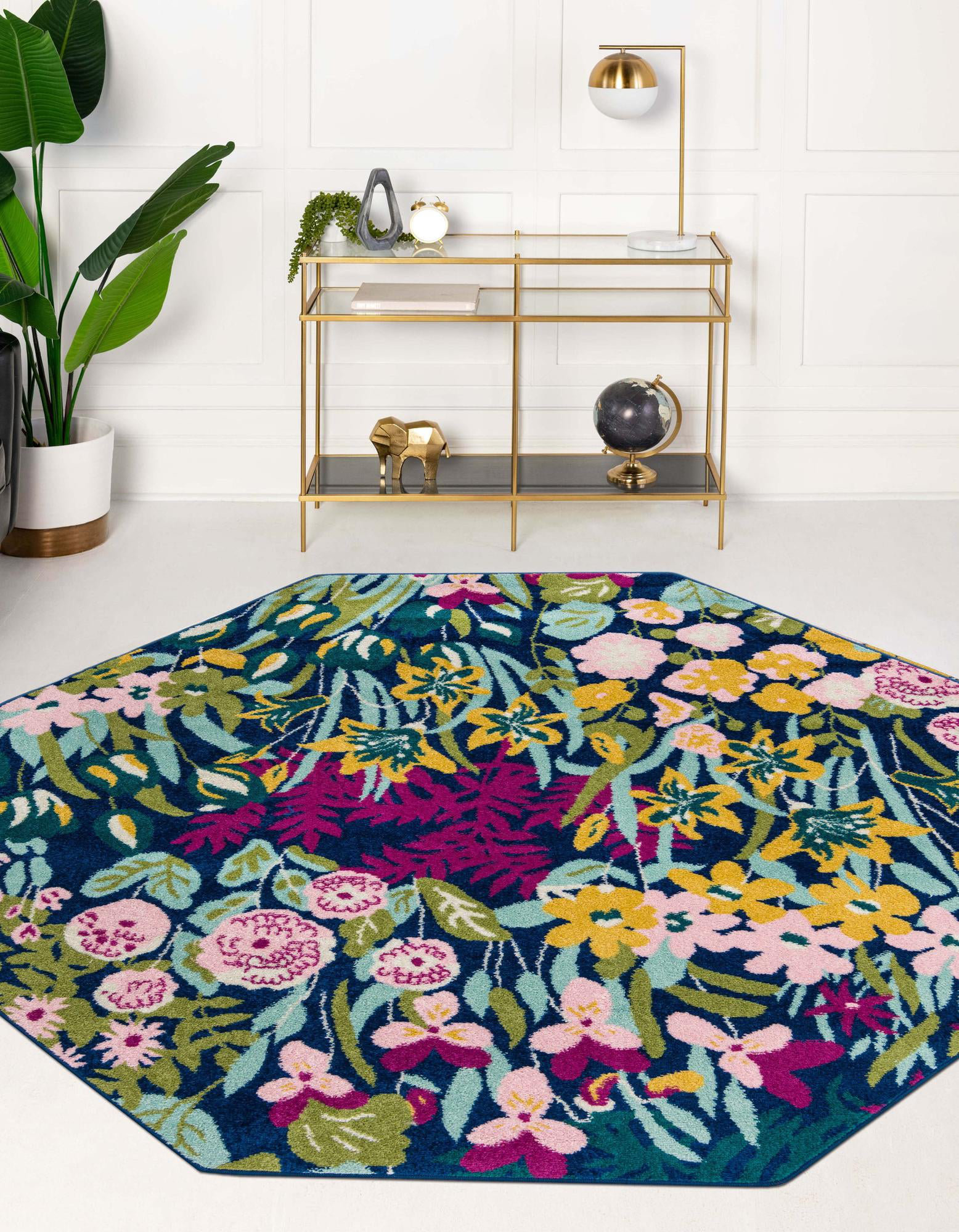 Andover Mills™ Holle Floral Indoor Rug & Reviews | Wayfair