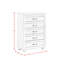 Commode 5 tiroirs Zolan